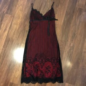 Vintage Betsey Johnson lace wiggle dress